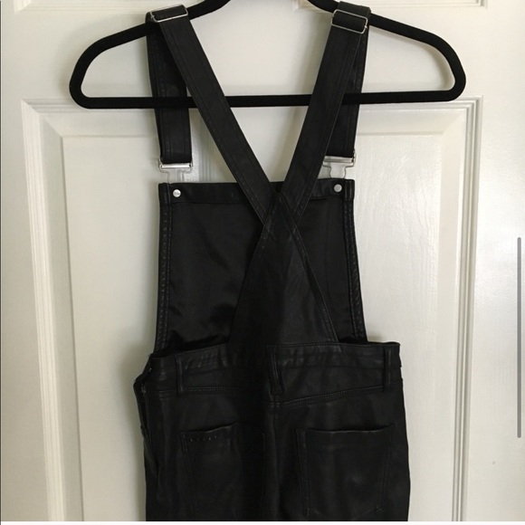 Blank NYC All Good Overall in Vegan Leather - Picture 6 of 8